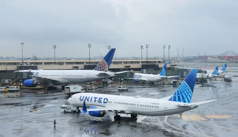 Unruly United passenger accused of attacking flight attendant as plane landed in Newark airport
