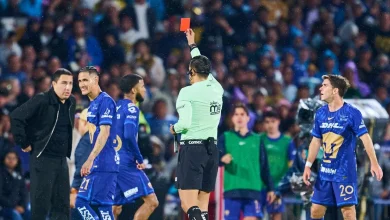 Uriel Antuna se va expulsado al 92’ y complica a Pumas en la Final ante Cruz Azul