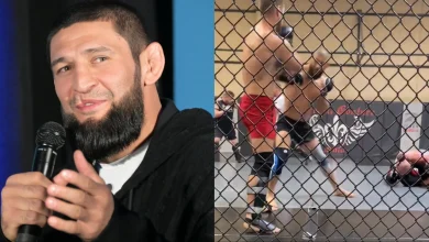 VIDEO | Khamzat Chimaev shares never-before-seen Sean Strickland spar just days before UFC 328