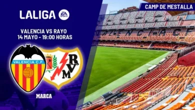 Valencia - Rayo Vallecano en directo | Jornada 35 de LaLiga en vivo