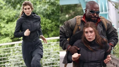 Vanessa Kirby Seen Sprinting Through Intense New Movie Scenes in New York