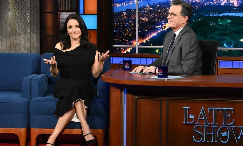 Veep Writers Helped Selina Meyers Roast Stephen Colbert