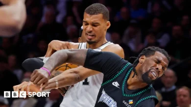 Victor Wembanyama ejected for flagrant foul as San Antonio Spurs beaten by Minnesota Timberwolves