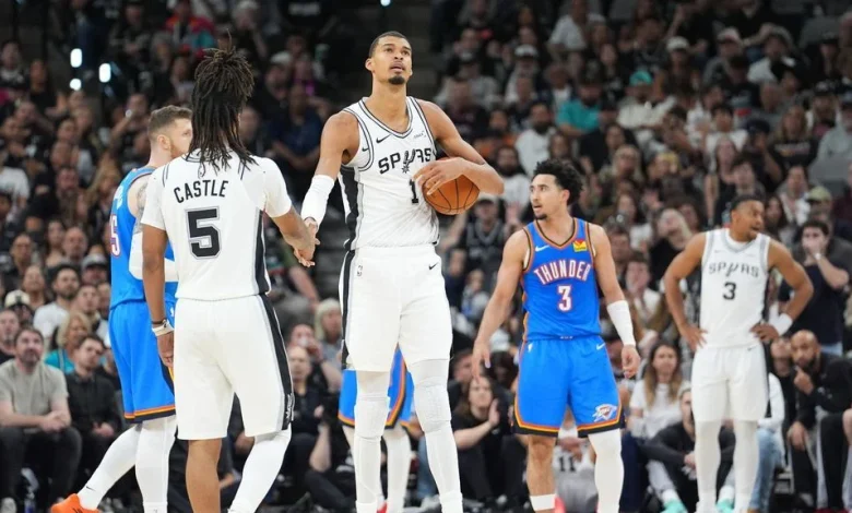 Victor Wembanyama sets tone in Game 4 as Spurs even series