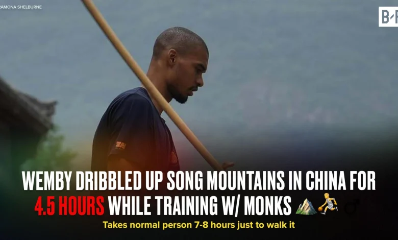 Victor Wembanyama's Training With Monks Detailed by Shaolin Master Amid NBA Playoff Run