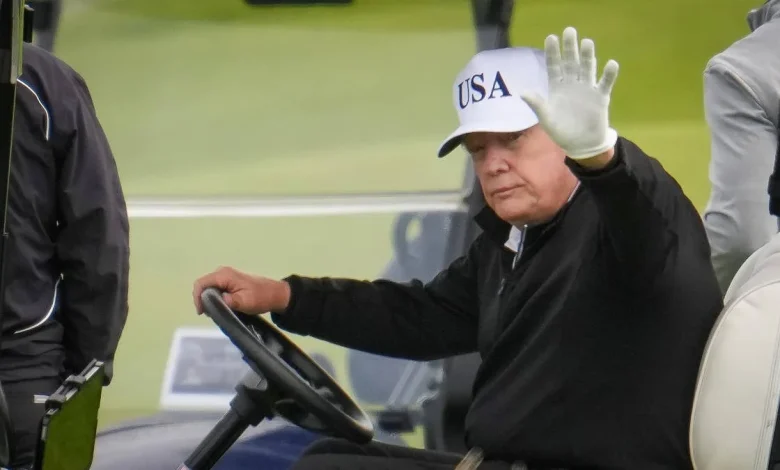 Video Shows How LIV Golf Crowd Really Felt About President Trump