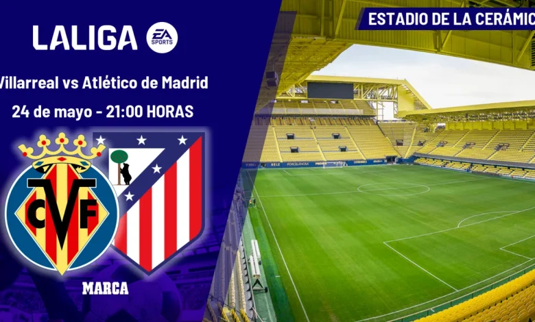 Villarreal - Atlético de Madrid: horario y dónde ver hoy en TV el partido de LaLiga EA Sports