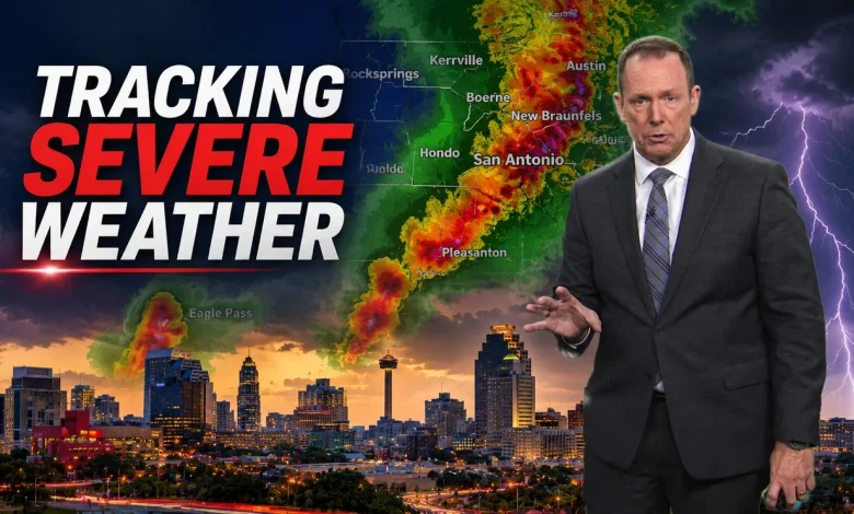 WATCH LIVE: Severe weather across South Central Texas