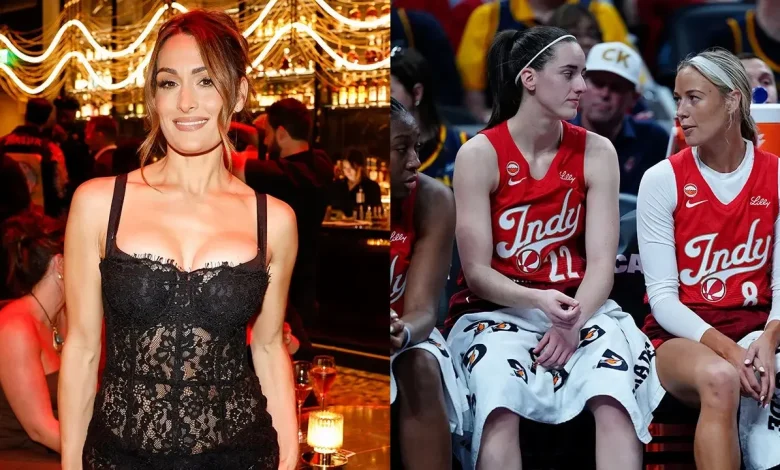 WWE Hall of Famer Nikki Bella challenges WNBA stars Caitlin Clark and Sophie Cunningham to a match