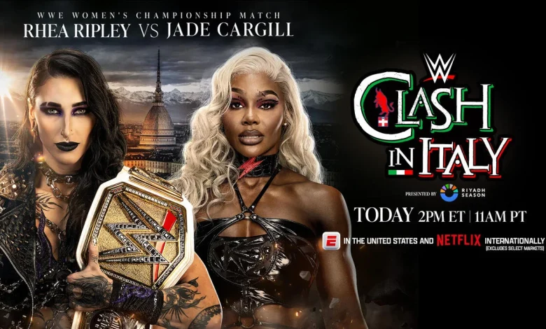 WWE Women's Champion Rhea Ripley vs. Jade Cargill