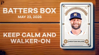 Walker Has Three-Hit Day in Astros Win - Fantasy Hitting Recap 5/23