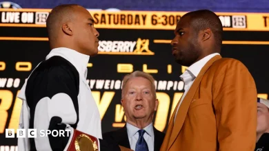 Wardley vs Dubois press conference RECAP: Rewatch, face-off and updates from heavyweight media event