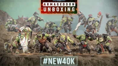 Warhammer 40,000: Armageddon Unboxing – The Orks