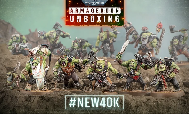 Warhammer 40,000: Armageddon Unboxing – The Orks