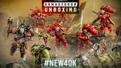 Warhammer 40,000: Armageddon Unboxing – The Space Marines