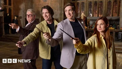 Weasley stars reunite for Harry Potter at Leavesden studios