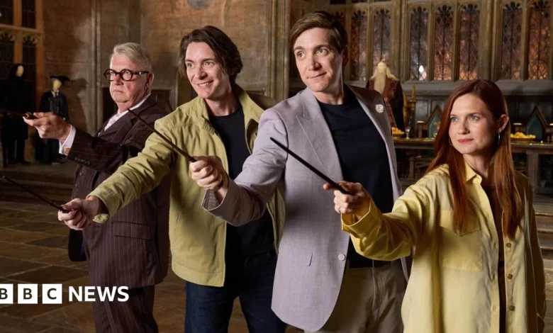 Weasley stars reunite for Harry Potter at Leavesden studios