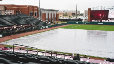 Weather Suspends Softball's Series Opener at Texas A&M