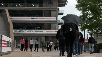 Weather forecast for Indy 500 shows potential for rain