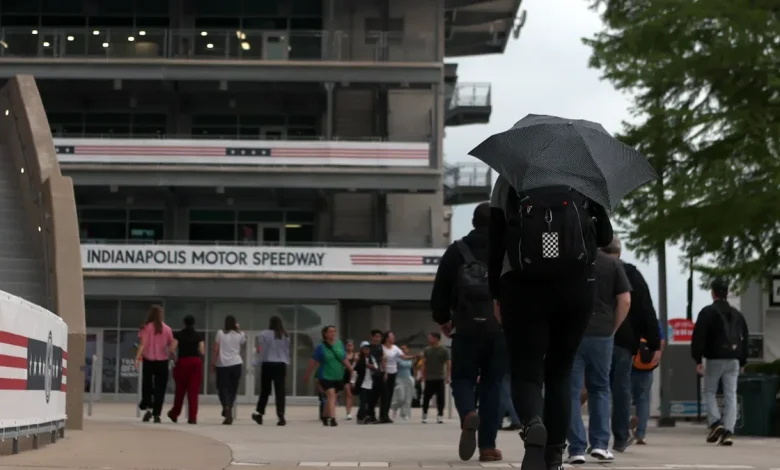 Weather forecast for Indy 500 shows potential for rain