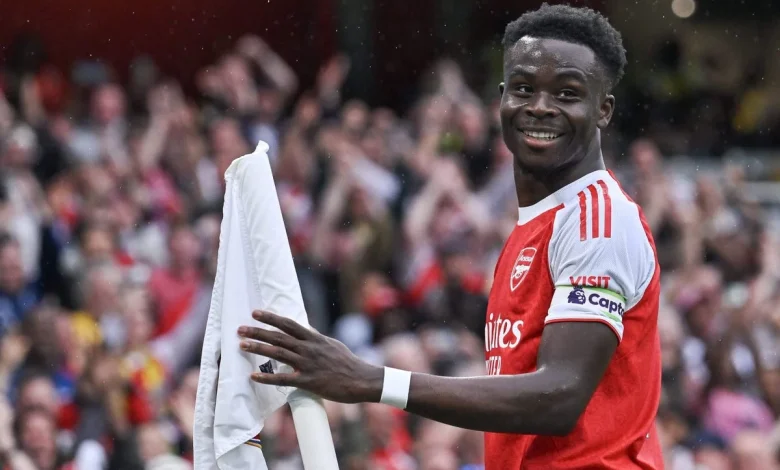 Welcome back, the real Bukayo Saka