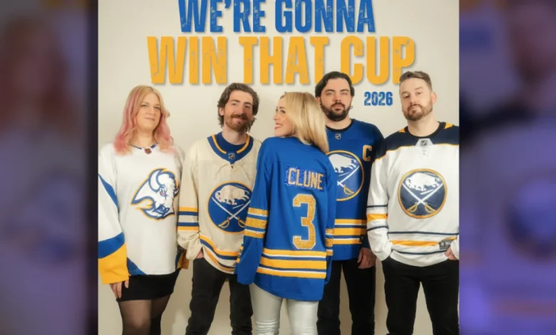 'We're carrying the tradition on': Buffalo singer Cami Clune recreates modern version of Sabres playoff anthem