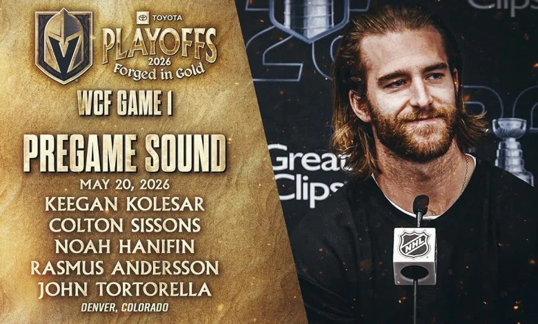 🎥 Western Conference Final Game 1 Pregame Sound