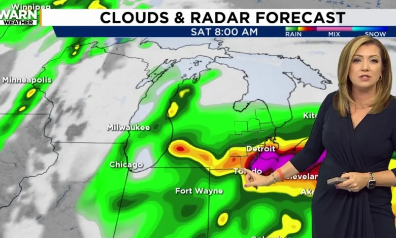 Wet and Warmer Memorial Day Weekend Across Metro Detroit