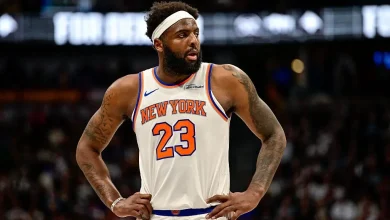 What happened to Mitchell Robinson? Live injury updates for Knicks vs. Hawks on Thursday 4/30/26