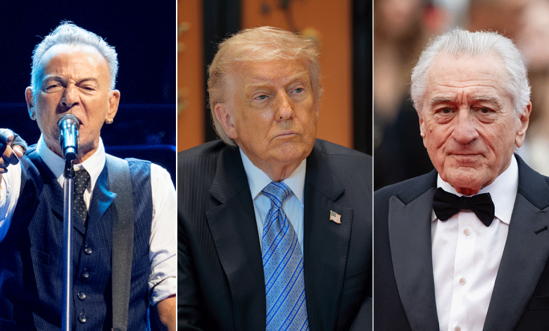 White House fires back after Robert De Niro, Bruce Springsteen take Trump swipes amid Colbert's farewell week