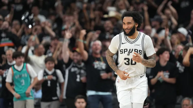 Who is Julian Champagnie? Meet undrafted forward who became Spurs' unlikely playoff hero