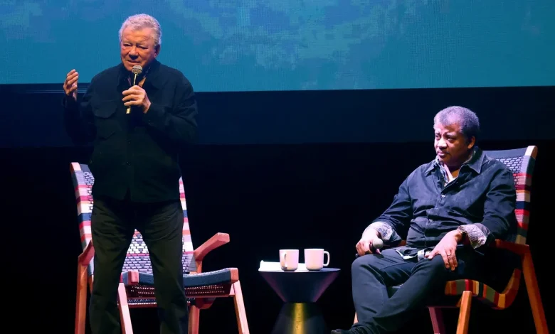 William Shatner, Neil deGrasse Tyson on Physics, Space, New Album