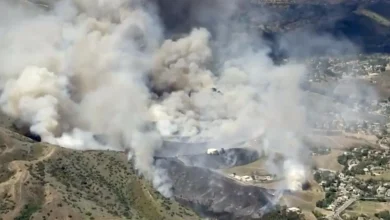 Wind-driven fire burns home in Simi Valley, triggers evacuations