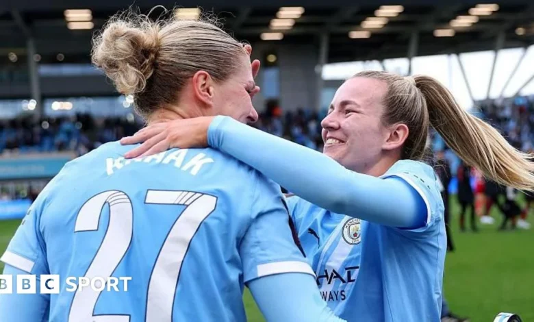 Women's Super League: How Manchester City clinched a first title in 10 years