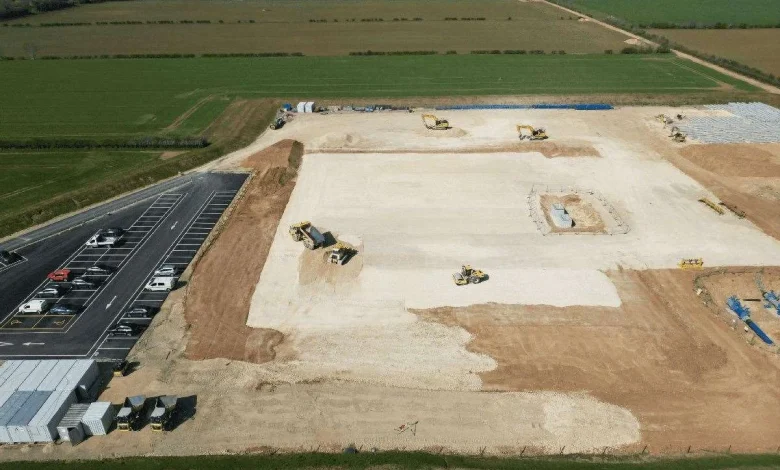 Work begins on new storage tank which will hold 20 million litres of water