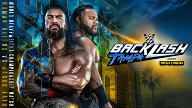 World Heavyweight Champion Roman Reigns battles Jacob Fatu at WWE Backlash