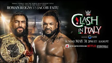 World Heavyweight Champion Roman Reigns vs. Jacob Fatu (Tribal Combat)