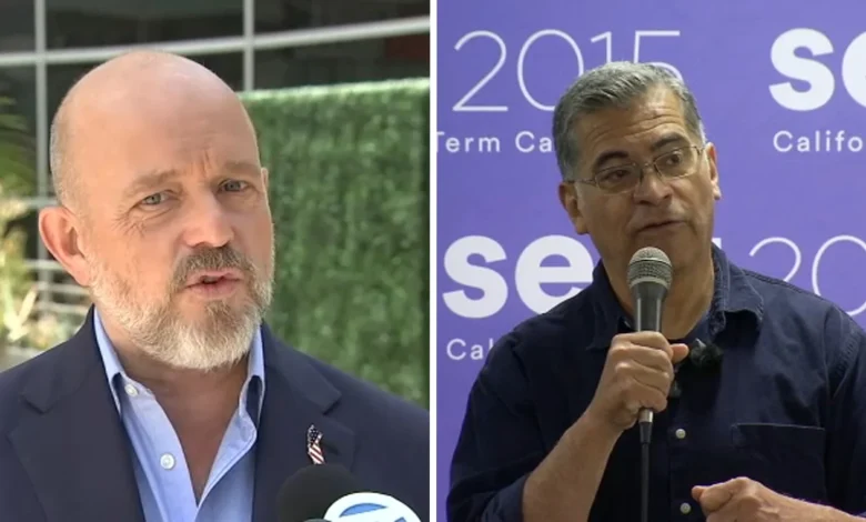 Xavier Becerra and Steve Hilton lead the pack in the race for California governor, new poll shows