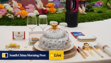 Xi-Trump summit live: China hosts lavish banquet for US president