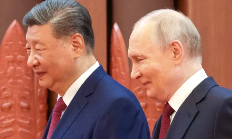 Xi and Putin signal united front against US in Beijing talks