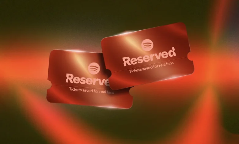 You Know Every Song. We Saved You Two Tickets. Introducing Reserved. — Spotify