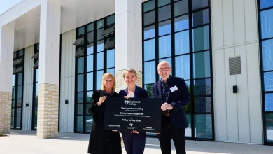 Yvette Cooper Officially Opens New Construction Building at Castleford College