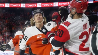 Zegras, Tocchet reflect on relationship after heated moment in Flyers’ Game 3