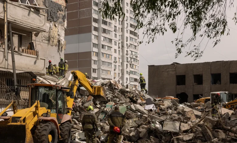 Zelenskyy vows response after Russian strike kills 24 in Kyiv