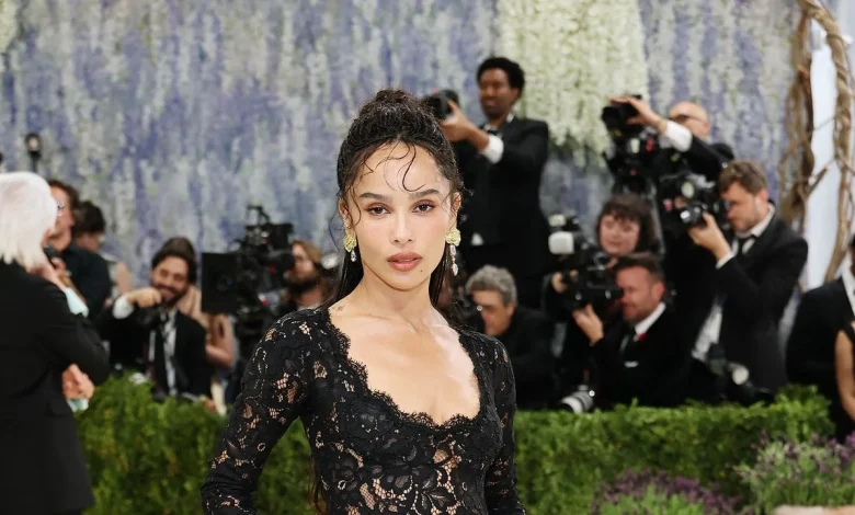 Zoë Kravitz Wears the Year’s Hottest Bridal Trend to the 2026 Met Gala
