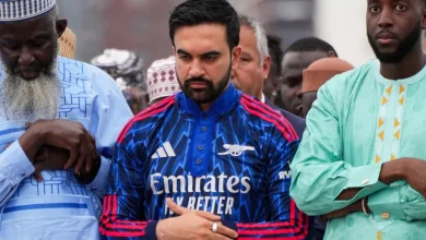 Zohran Mamdani rocks Arsenal thobe for Eid celebration in New York
