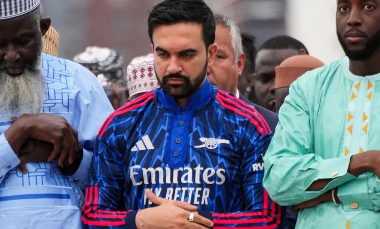 Zohran Mamdani rocks Arsenal thobe for Eid celebration in New York