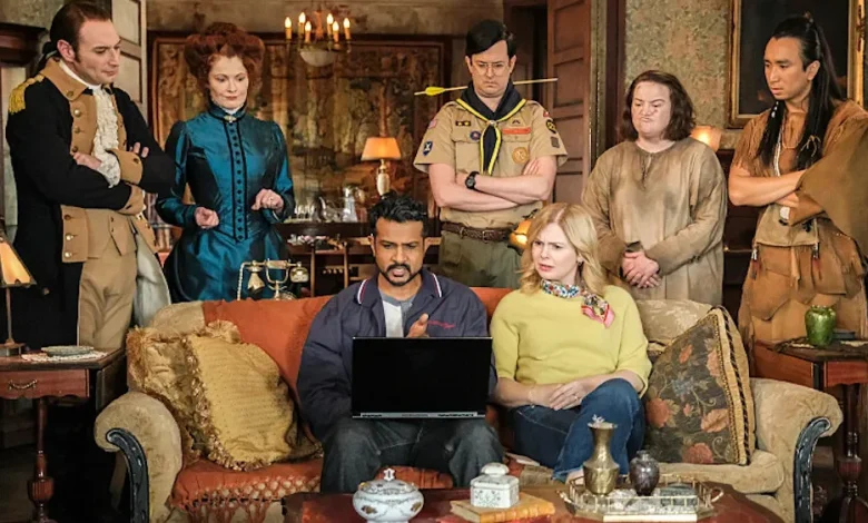 ‘Ghosts’: James Austin Johnson Holds The Key To Saving Woodstone In Season 5 Finale Clip