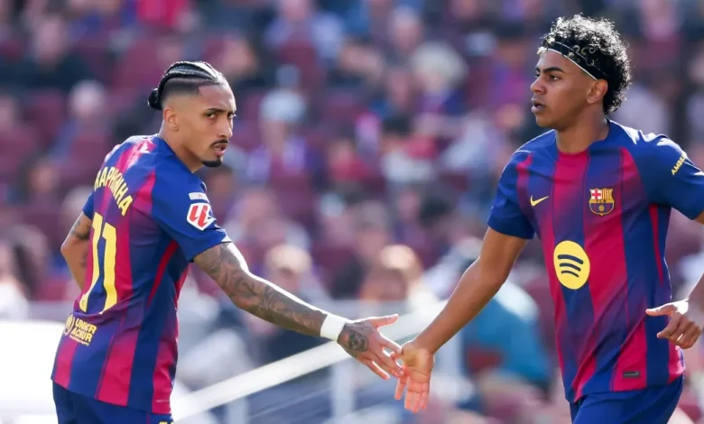‘I’m not Lamine Yamal’ - Raphinha makes admission ahead of Barcelona’s Clasico clash