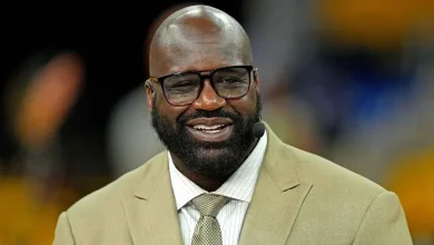 ‘On assignment’ Shaq draws wild fan theories during 76ers-Knicks Game 2